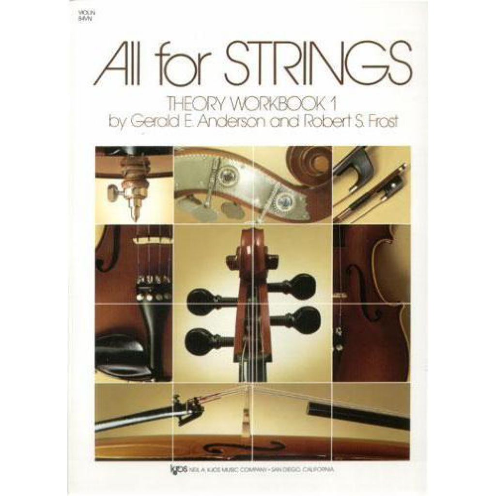 All for Strings Work Book 1 Double Bass