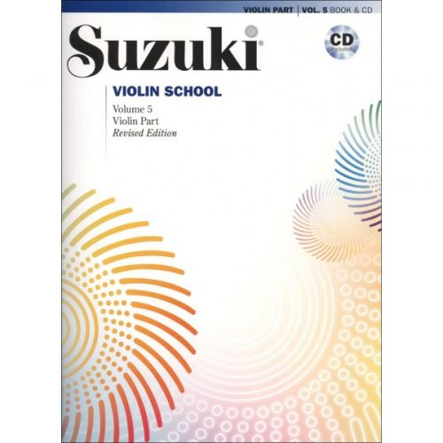 Suzuki Violin School Book 5 New Edition Includes CD