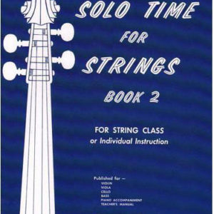 Solo Time for Strings Book 2 Cello