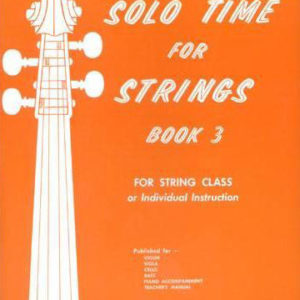 Solo Time for Strings Book 3 Piano Accompaniment