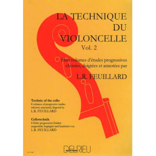 Technique of Cello Book 8 by Feuillard