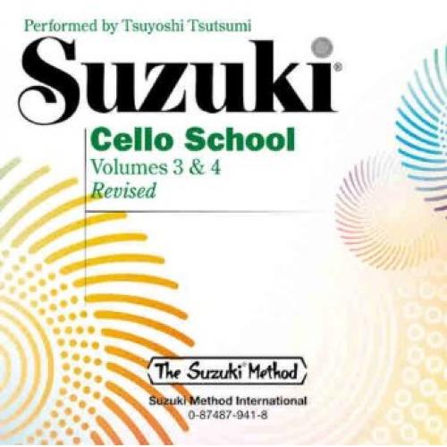 Suzuki Cello School Book 3 & 4 CD