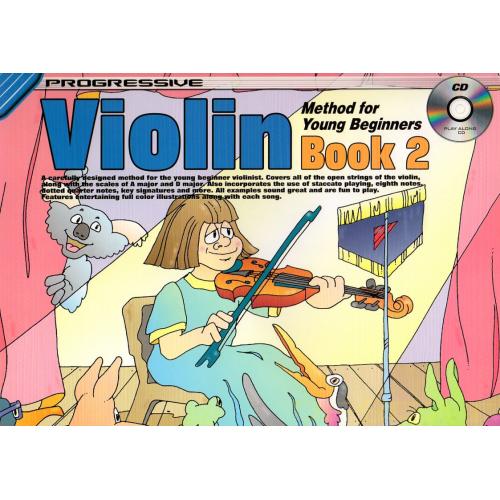 Progressive Violin Method for Young Beginners BK2