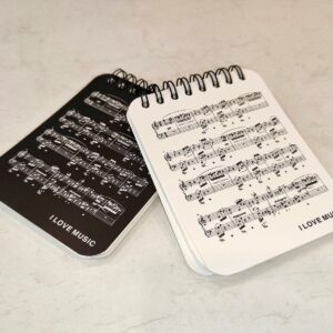 Mini Music Notebook - Assorted