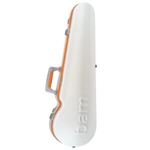 BAM GRAFFITI Violin Case Hightech Contoured - White / Orange