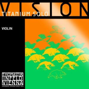 1st E Thomastik Vision Titanium Solo Violin String 4/4 - Titanium Removeable Ball