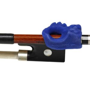 Violin / Viola Hold Fish - Bright Blue